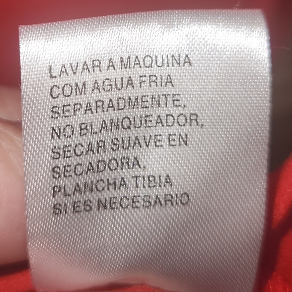 Elegant Redish Orange Work Dress Size 8 - Picture 9 of 10